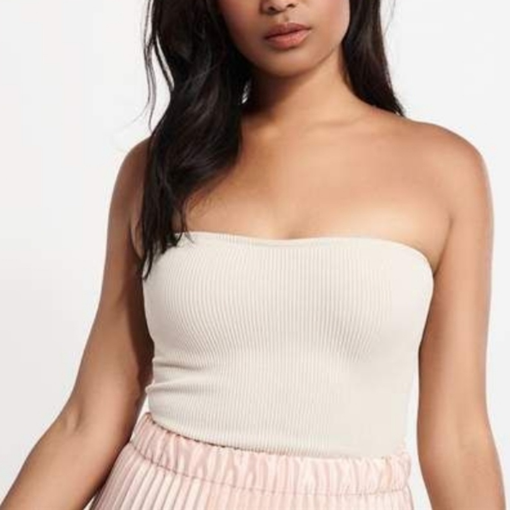 Dynamite White Tube Top